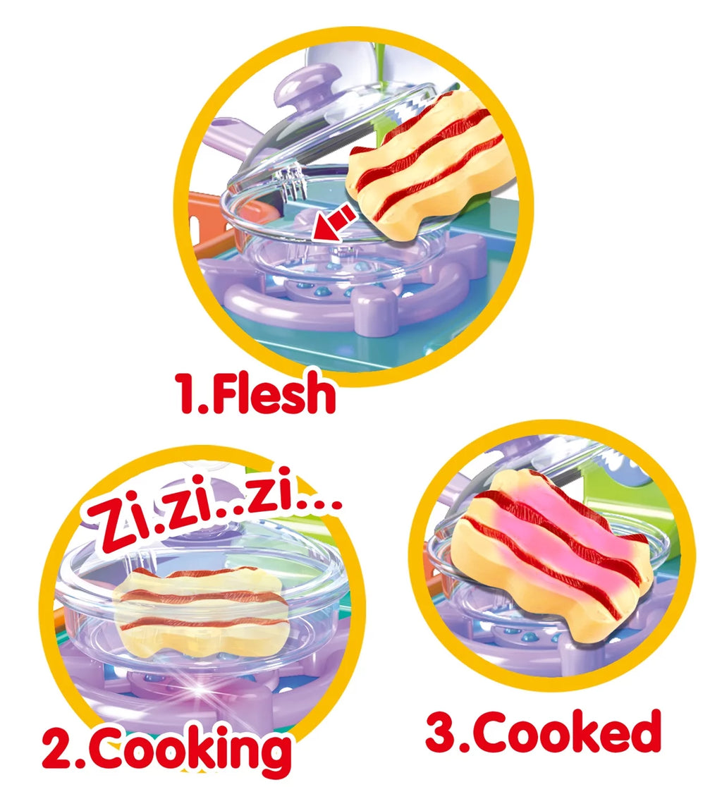 Mini Kitchen Playset With Sound And Color Changing Lights X63079