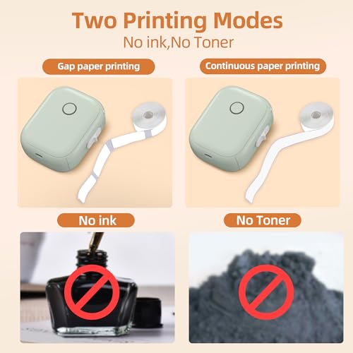 Mini Bluetooth Thermal Label Printer E5933