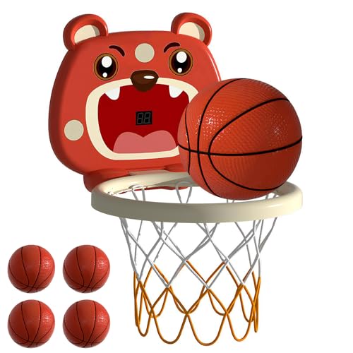 Adjustable Height 2.4-6.5 ft Portable Basketball Hoop W971