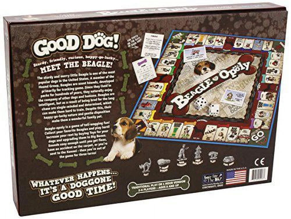 Beagle-Opoly Board Game C780708