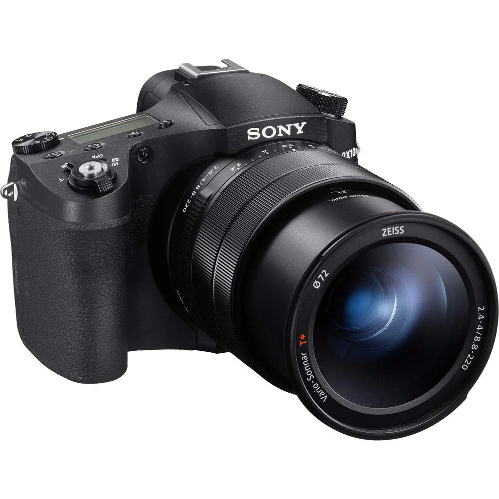 Sony Cyber-Shot Camera with Soft Bag, Tripod, Additional Battery, 64GB Memory Card, Card Reader C43717