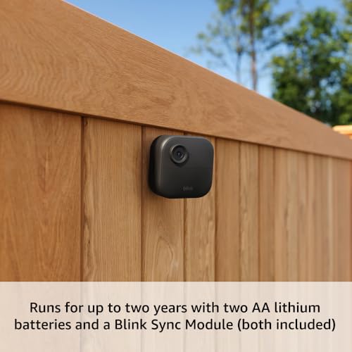 Wireless smart security camera, 1080p HD, two-way talk, Sync Module Core included G460