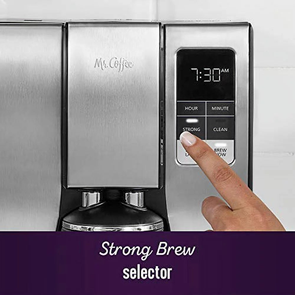 10 Cup Thermal Programmable Coffeemaker, Stainless Steel T1422