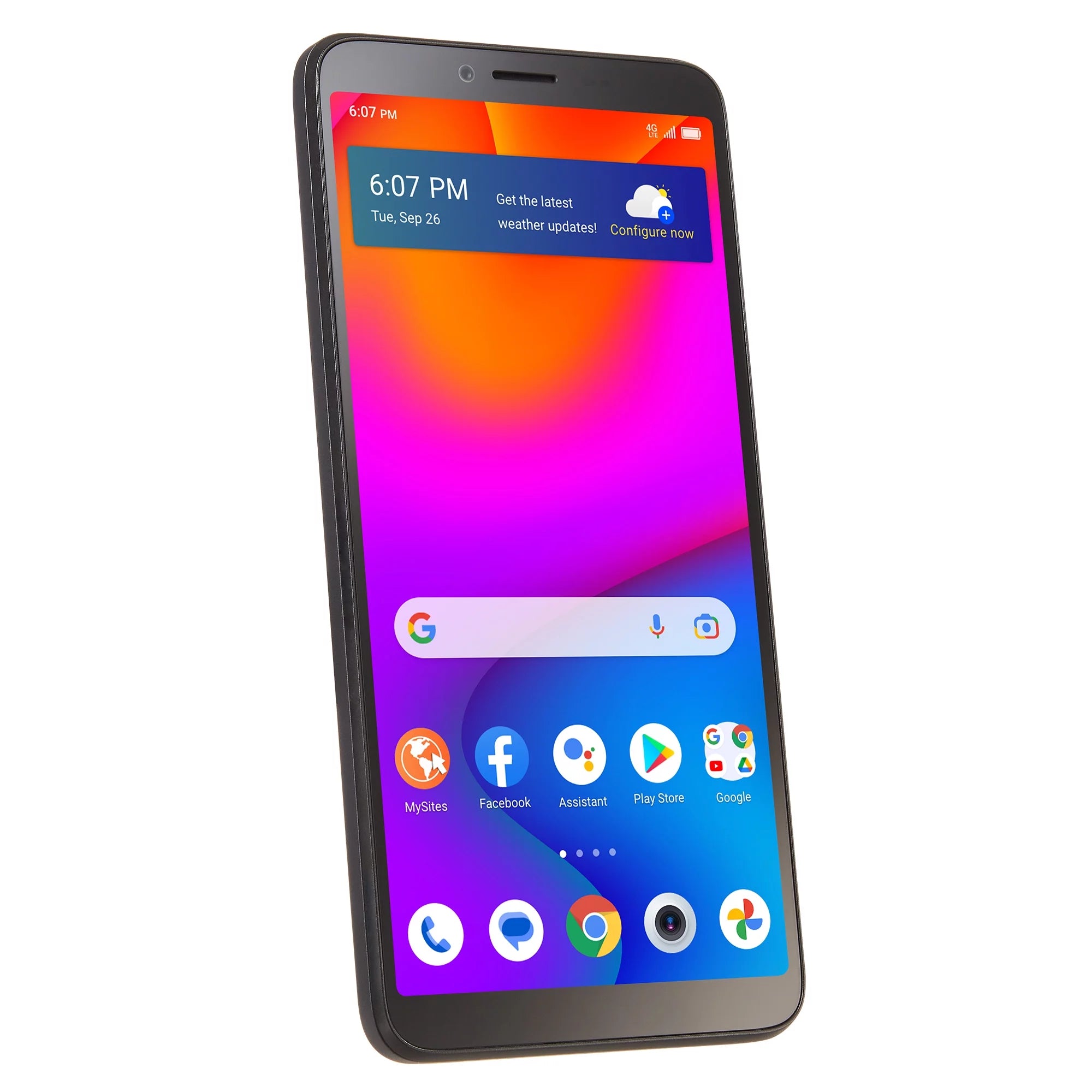 Black 32GB Prepaid Smartphone F5518