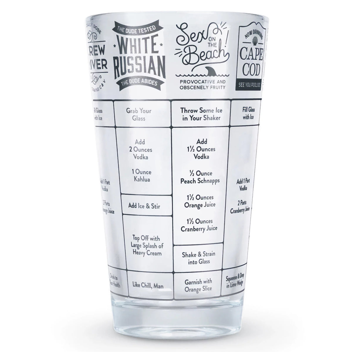 16 oz. Glass Cocktail Recipes U889095