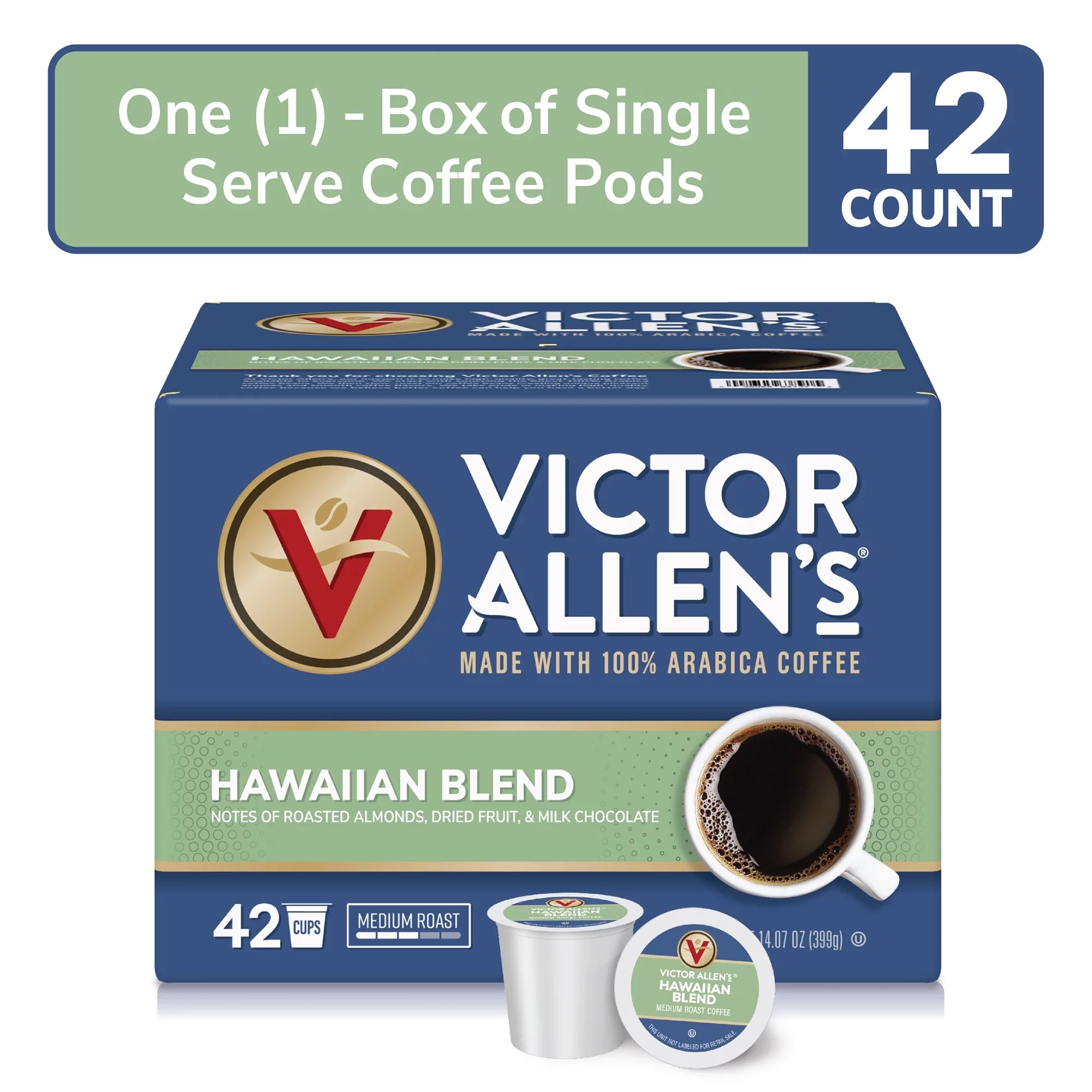 Medium Roast Single Serve Coffee Pods G461