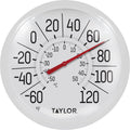 White Bezel 8.5 Inch Dial Thermometer G44708