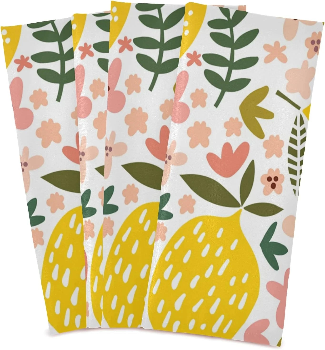Set of 6 Microfiber Polyester Kitchen Dish Towels 28"x18" V6338