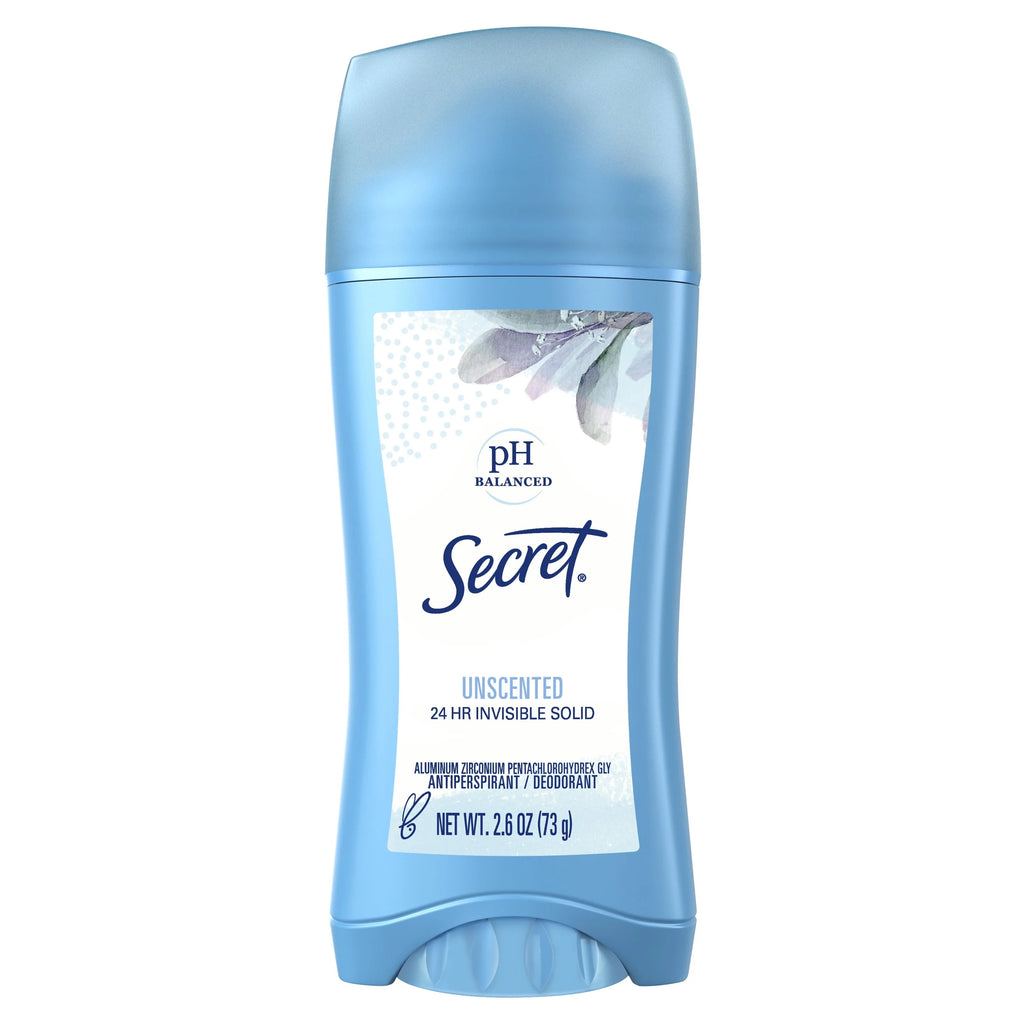 Unscented Antiperspirant and Deodorant, 2.6 oz Q70264