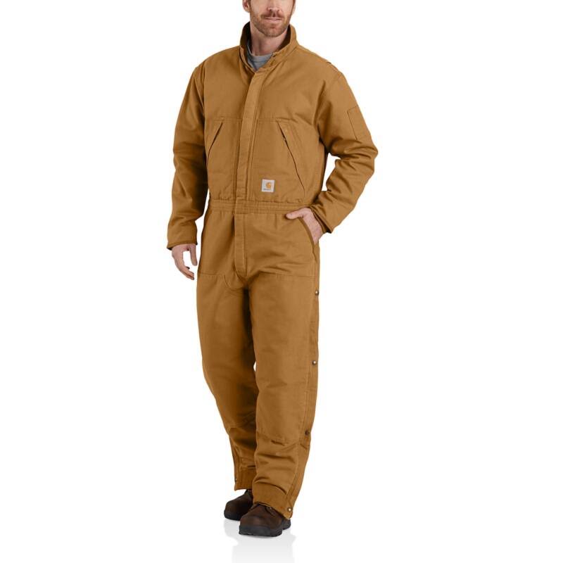 Black 3XL Insulated Coverall V256859