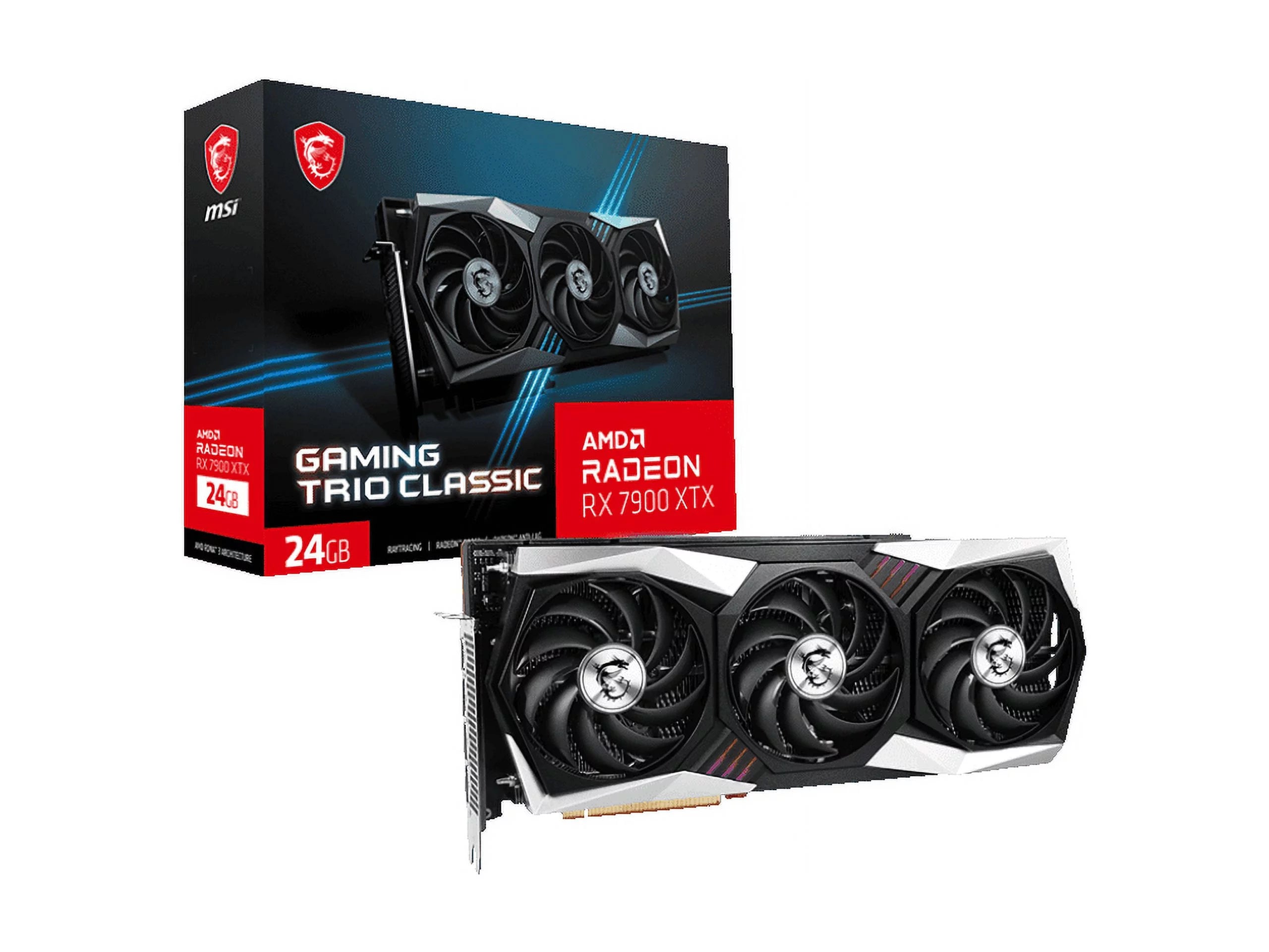 Radeon RX 7900 XTX 24GB GDDR6 PCI Express 4.0 ATX Video Card X8250