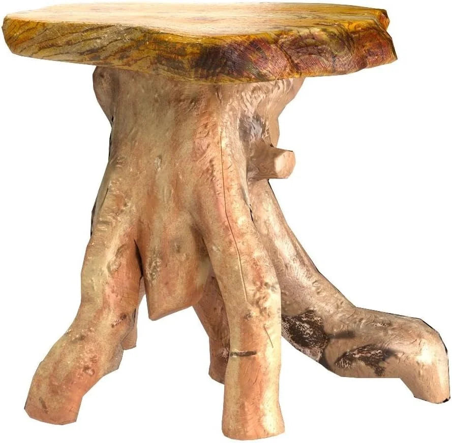 Tree Stump Side Table, 19" Tall R646