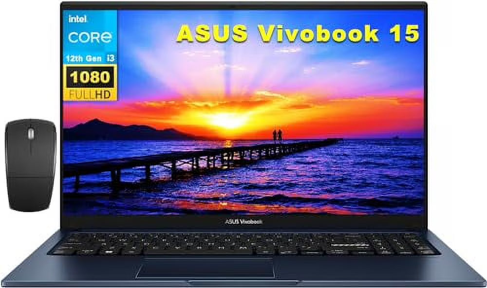 15.6" FHD Display Intel Core i3-1215U 16GB RAM 1TB SSD Windows 11 Home Laptop C3791