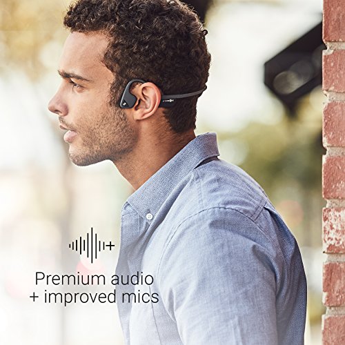 Canyon Red Bone Conduction Wireless Bluetooth Headphones with Reflective Strips P960