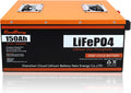 24V 150Ah 3.84kWh Deep Cycle LiFePO4 Battery with 100A BMS A826