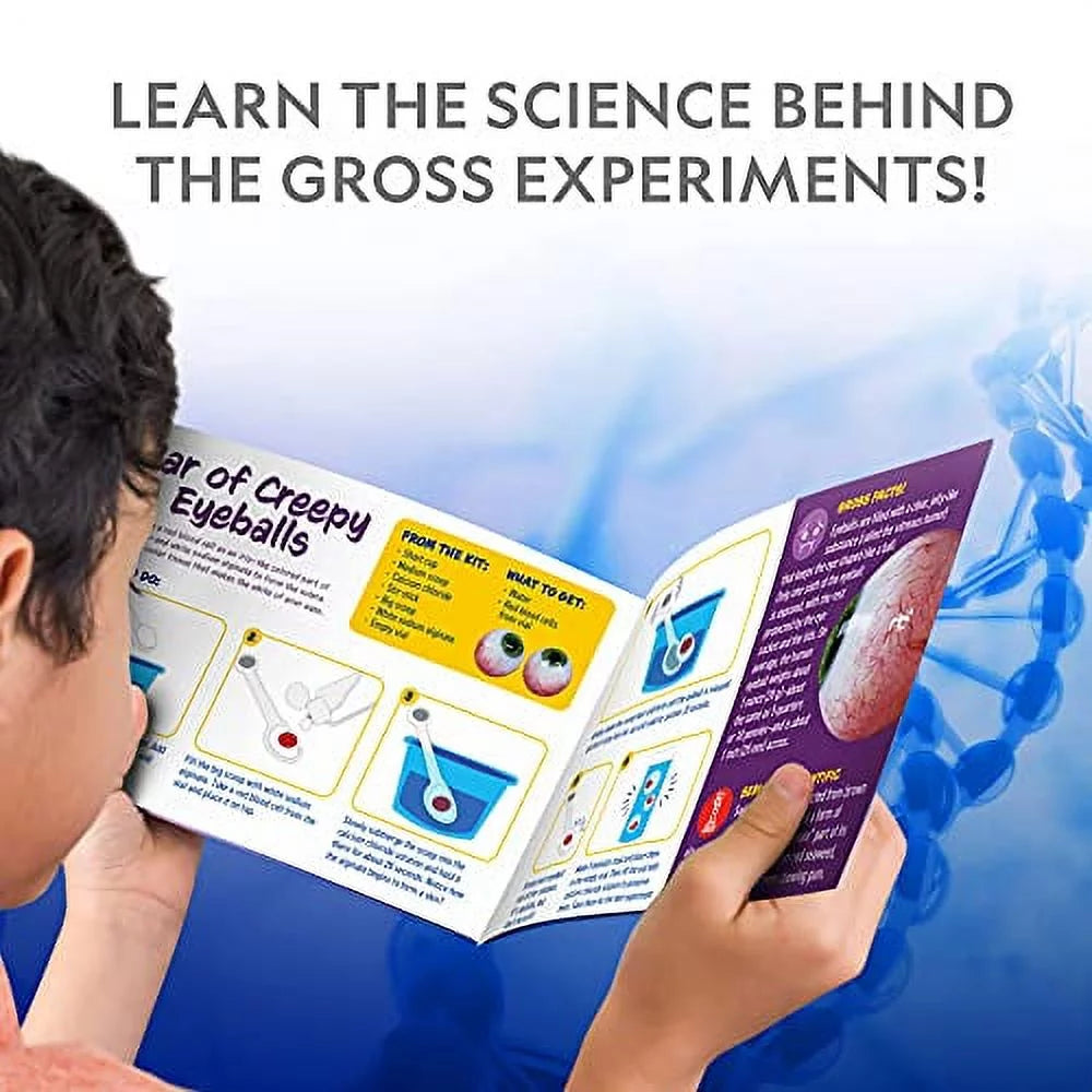 15 Gross Science Experiments for Kids N5451