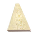 3/4 in. x 8 in. x 7 ft. Wire Brushed Knotty Pine Tongue and Groove Siding Board T416367