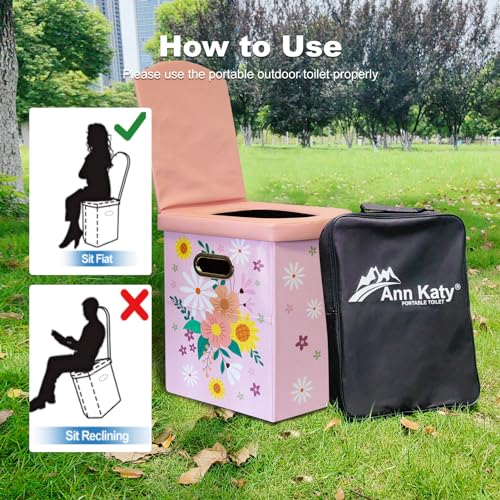 XL Folding Portable Toilet K872