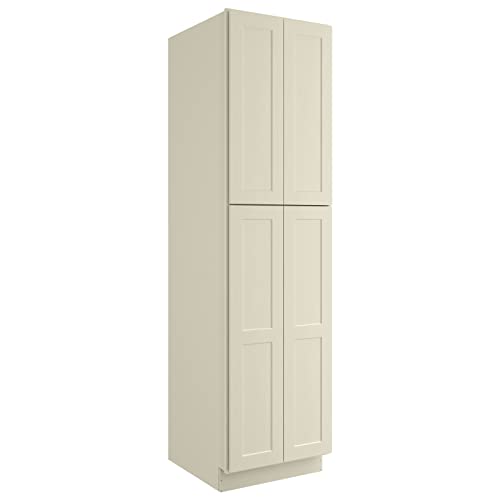96" Tall Storage Cabinet with 2 Doors and 5 Adjustable Shelves M379