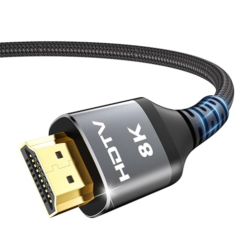 8K HDMI Cable 3FT 4-Pack, High Speed 48Gbps HDMI 2.1 Cord O471