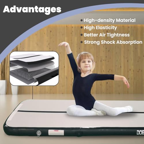 6.6ft 10 ft 13ft 16ft 20ft 4/8in Thick Inflatable Gymnastics Mat O251613