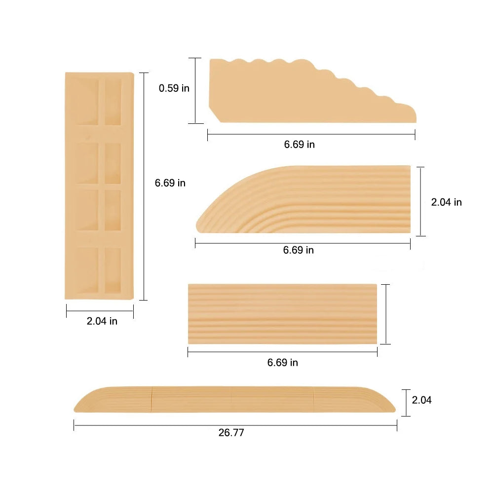 Yellow Door Sill Ramp Strip Q789