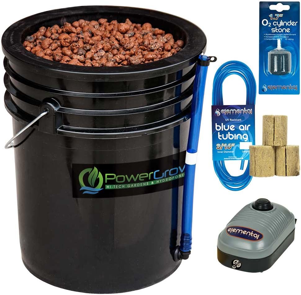10 inch 5 Gallon Hydroponic Bucket Kit U9211