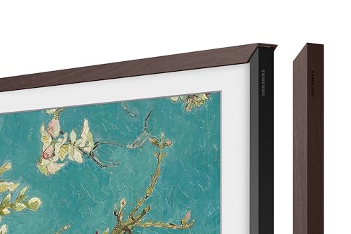 43 Inch 4K Smart Quantum HDR TV with Modern Brown Bezel T52781