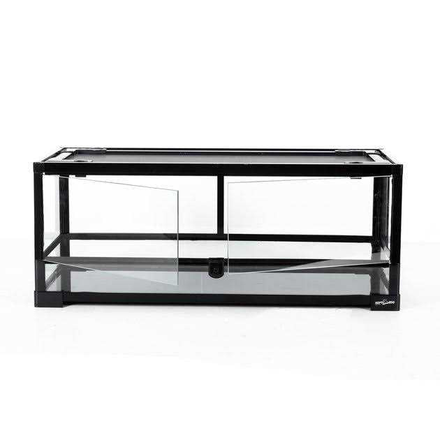 Tempered Glass Front Opening Double Hinge Door Terrarium J51854