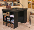 White Desk with 2 Bookcase Sides R215911