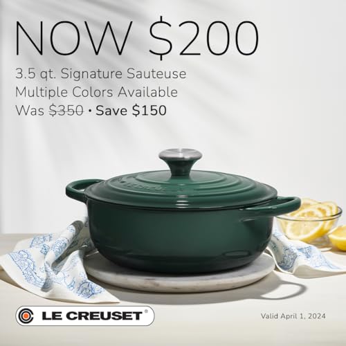 3.5 qt. Enameled Cast Iron Sauteuse Oven E981053