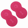Rose Red Waterproof Non-Slip Pet Feeding Mat B552