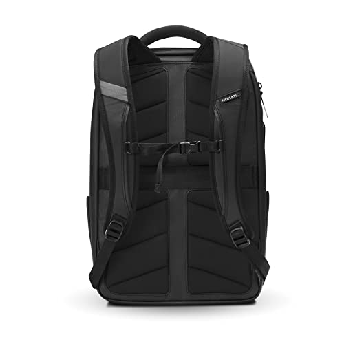 20L Water Resistant Expandable Black Backpack Y363614