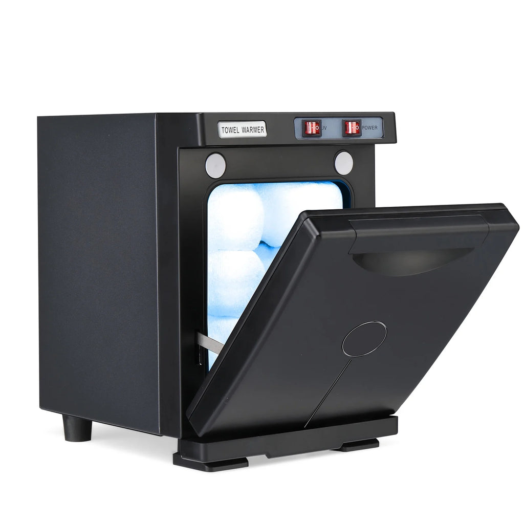 Black 5L Hot Towel Warmer UV Sterilizer Cabinet L389902