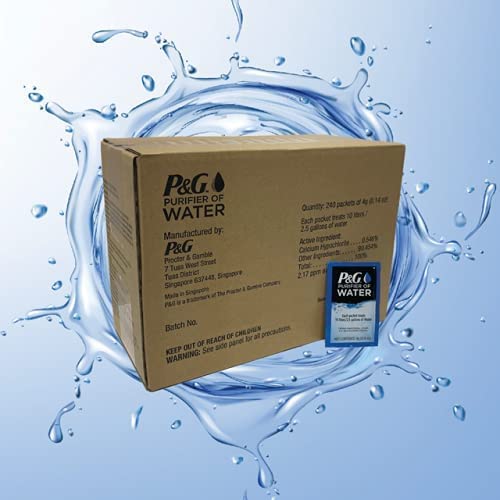 Portable Water Purifier Packets V244233