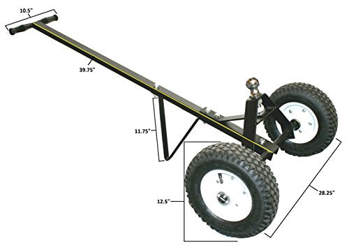 Trailer Dolly with 12" Pneumatic Tires - 600 Lb. Maximum Capacity S3052