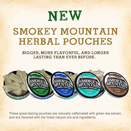 Nicotine-Free Tobacco-Free 5 Cans 15 Energy Pouches Per Can T464