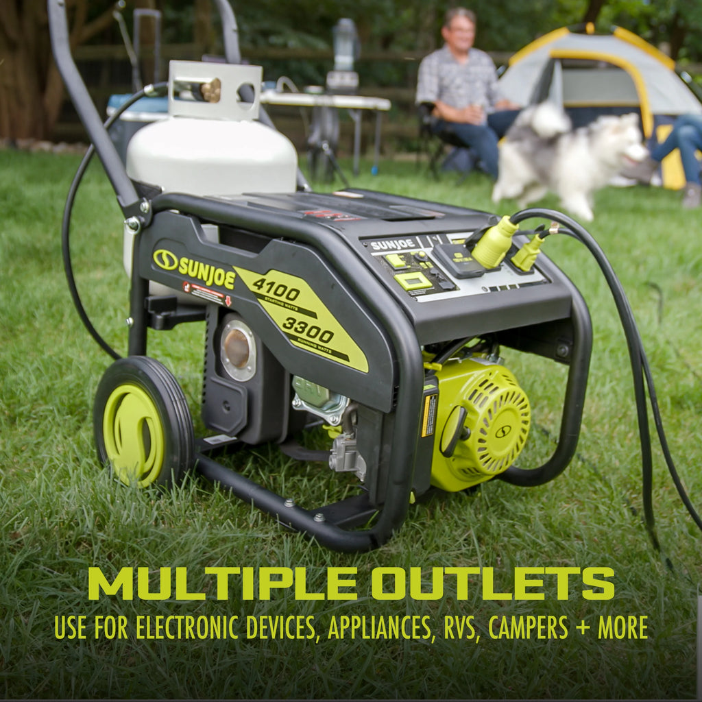 Portable Propane Generator with Cover P60910