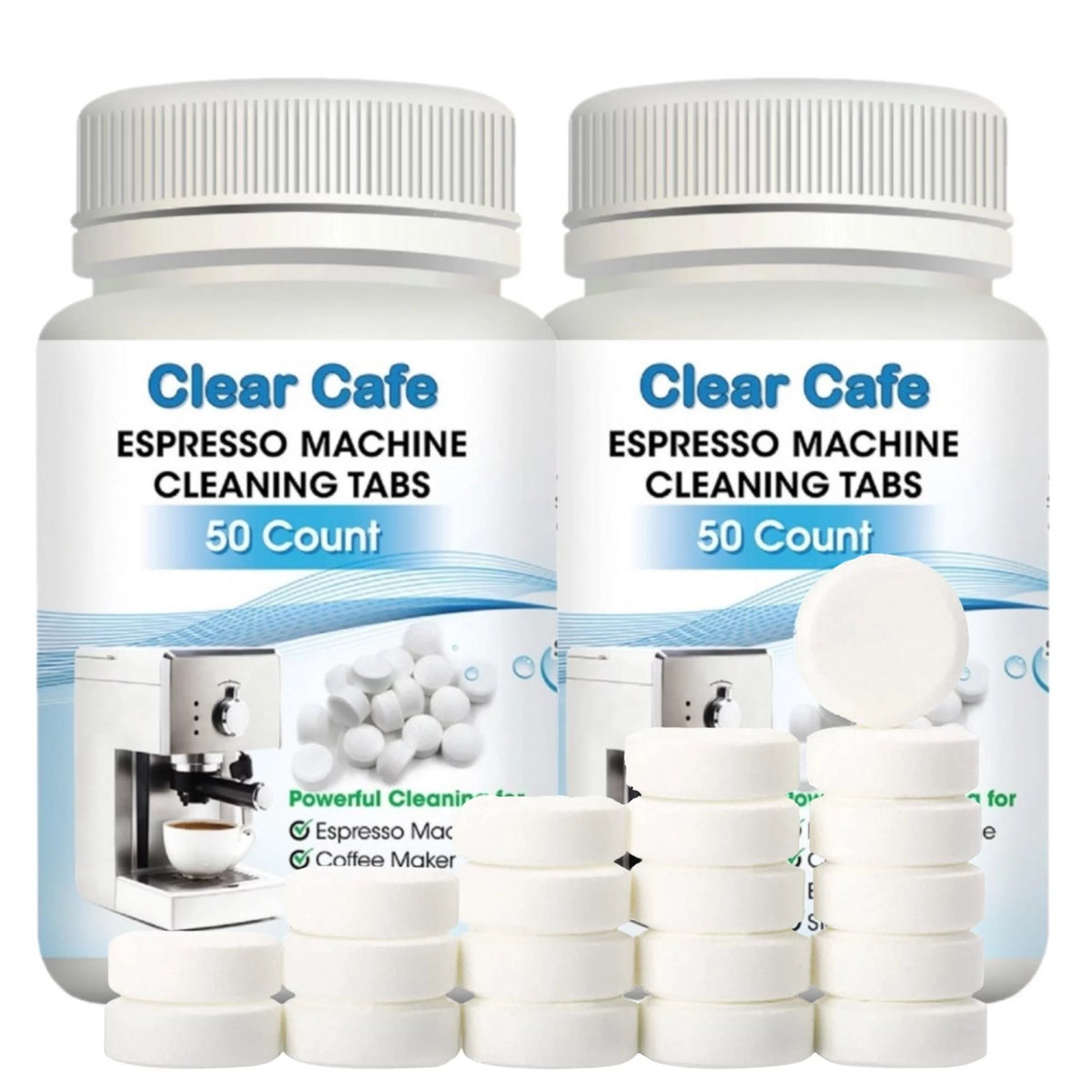 100 Count Espresso Machine Cleaning Tablets E630