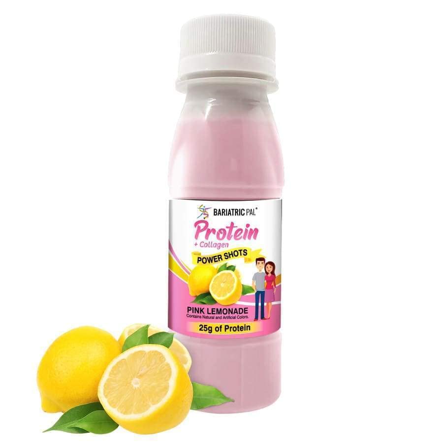 Pink Lemonade 25g Whey Protein & Collagen Power Shots (48 Bottles) U70598