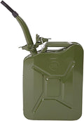 20L 5 Gallon Cold-Rolled Plate Gas Can with Flexible Spout C9875