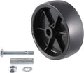 6-Inch Black Plastic Boat Trailer Jack Wheel S258246