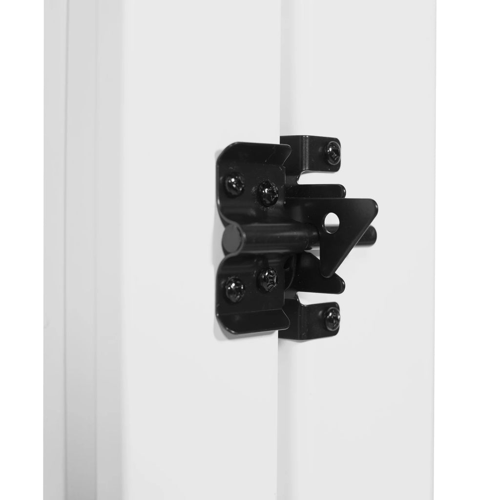 White Vinyl Picket Fence Gate M1791