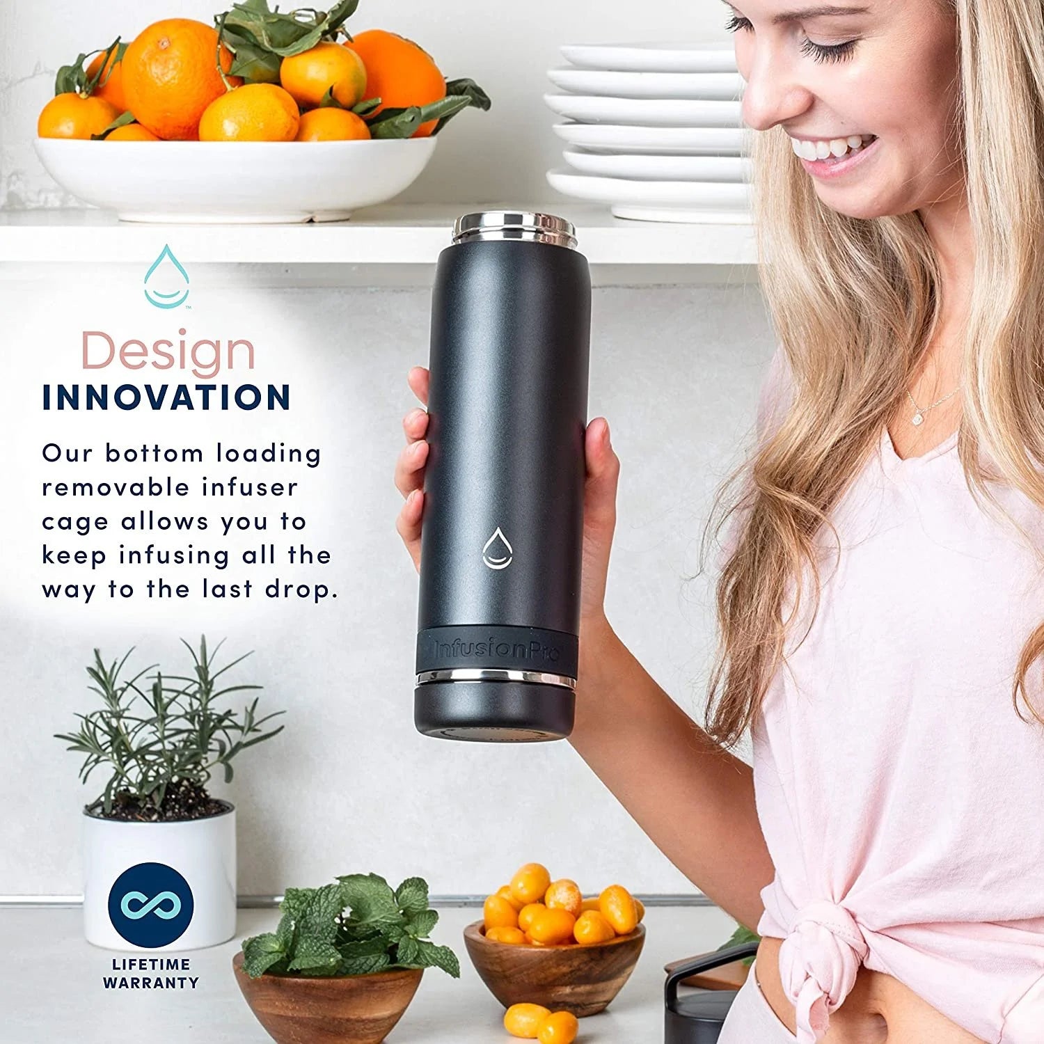 20 oz Vacuum Insulated Stainless Steel Water Bottle F279