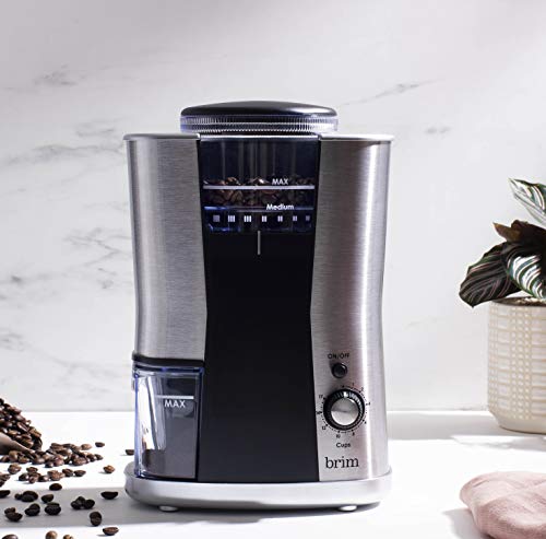 Stainless Steel Conical Burr Coffee Grinder D3981