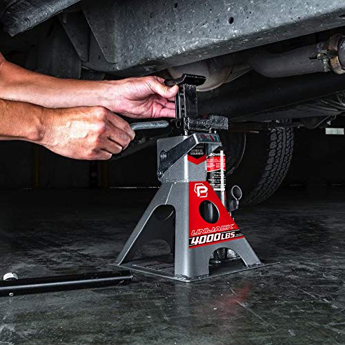 3 Ton Bottle Jack and Jack Stands with 6000 Pound Capacity E503