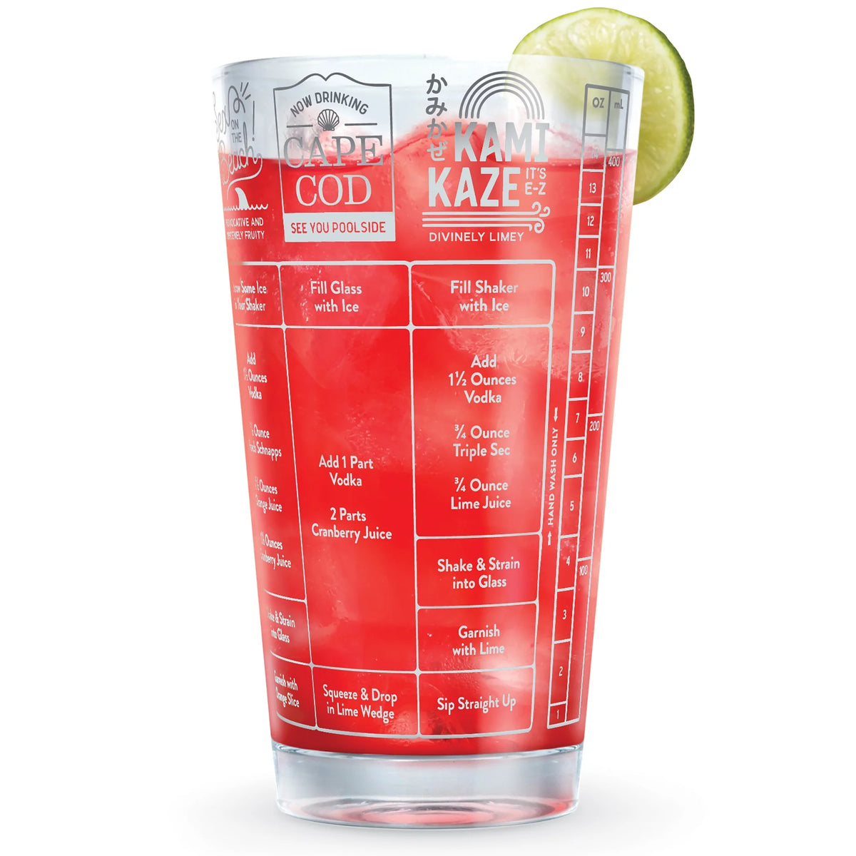 16 oz. Glass Cocktail Recipes U889095