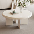 White Round Coffee Table T96864
