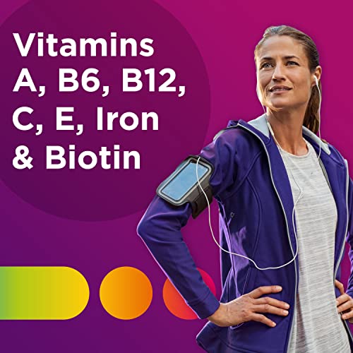 Multivitamin Tablet with Iron, Vitamin D3, B Vitamins, C, E, Gluten Free, Non-GMO - 200 Count B3576
