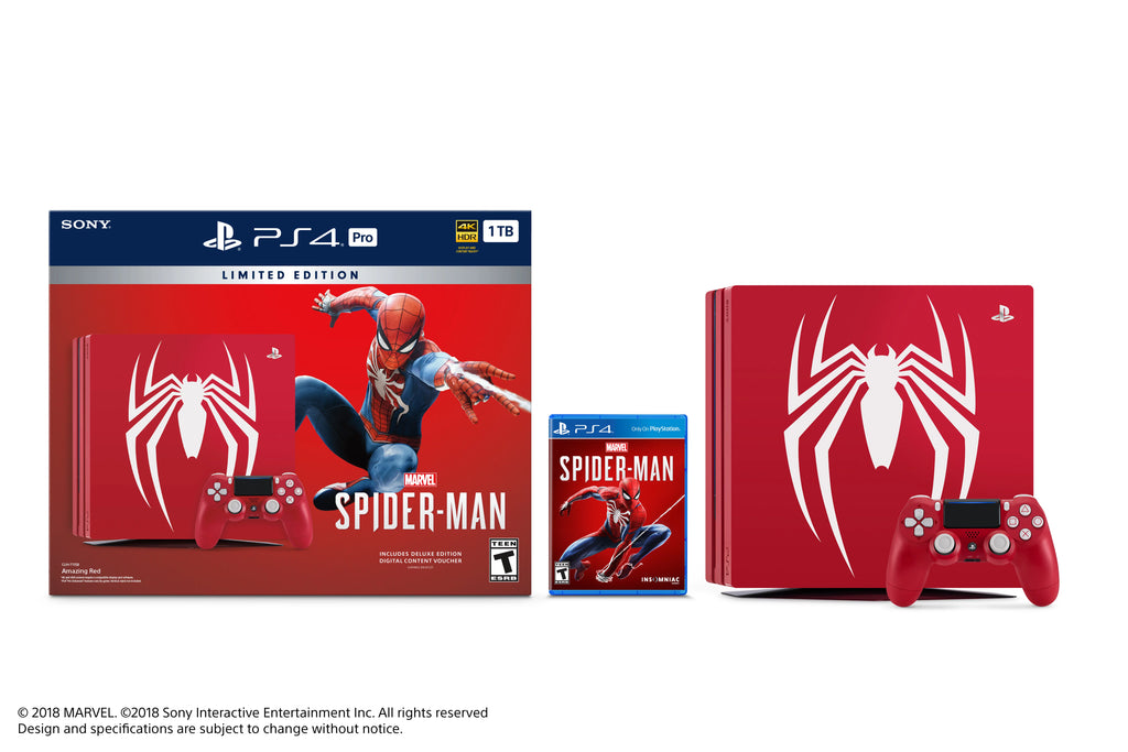 Red 1TB PS4 Pro Bundle P306120